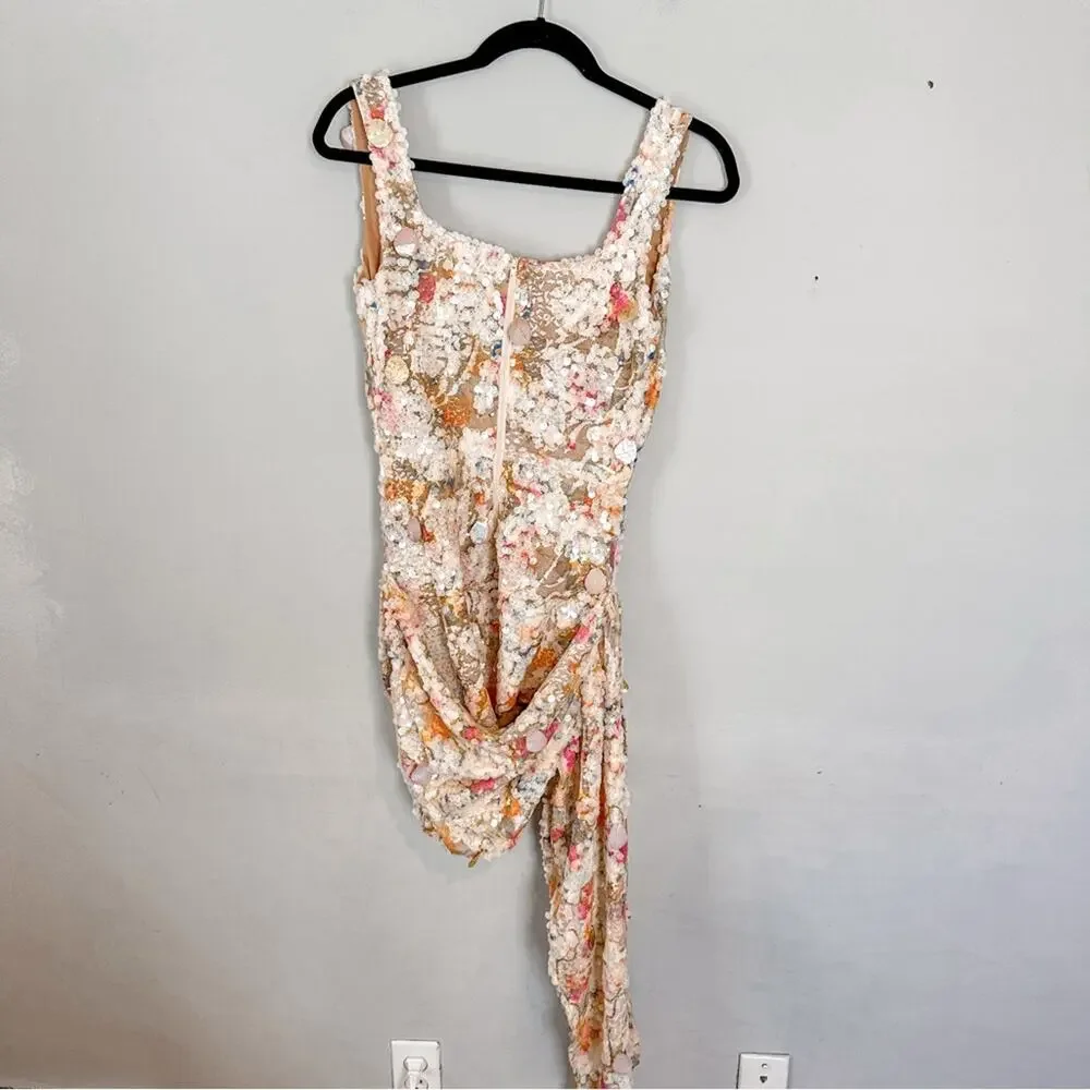 The Dolls House Cindy Dress Embelished Sequin Ocean Seashell Small - Picture 2 of 8